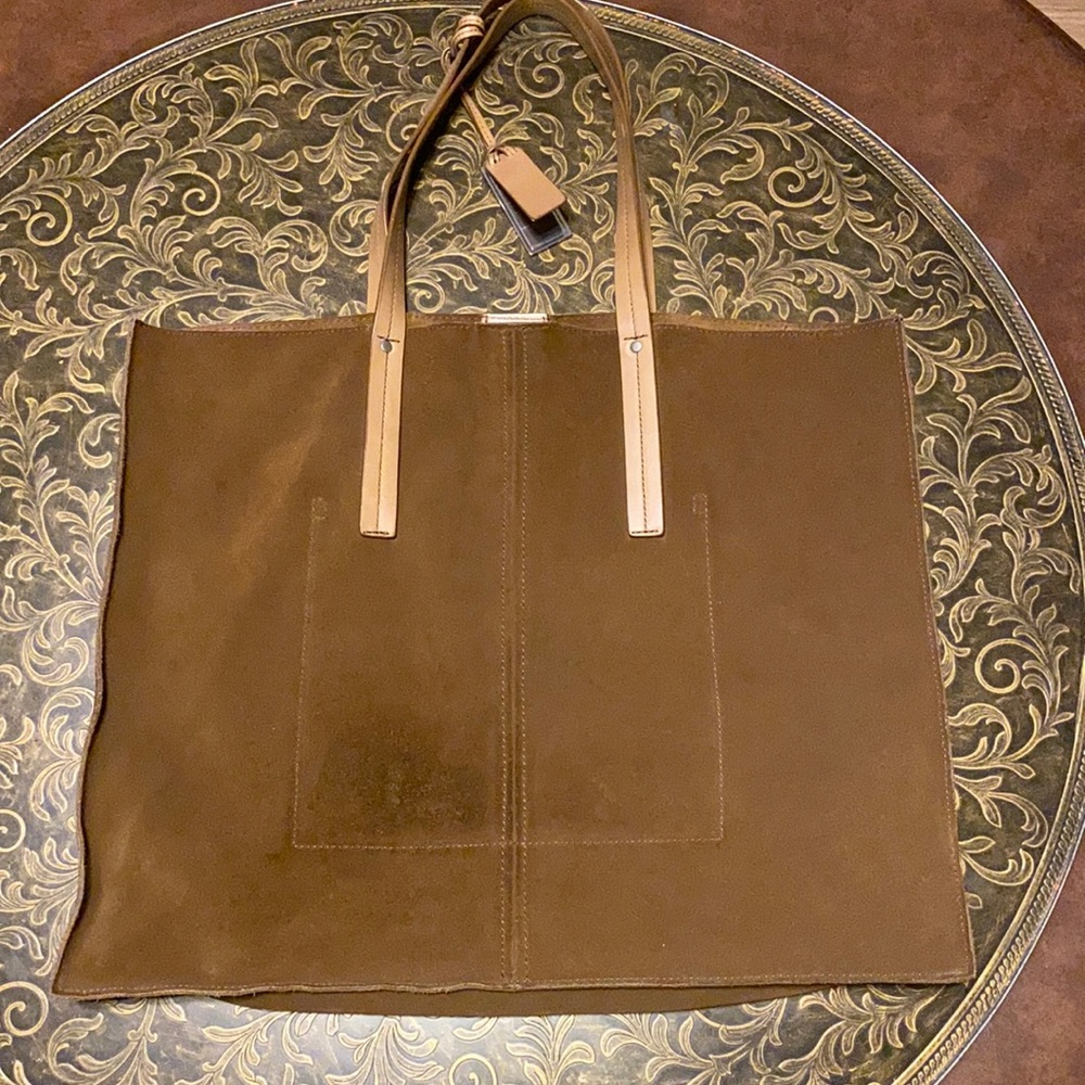 Suede Tote, GUC